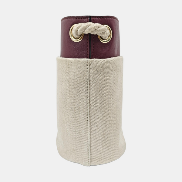 Canvas Bucket Bag Gray