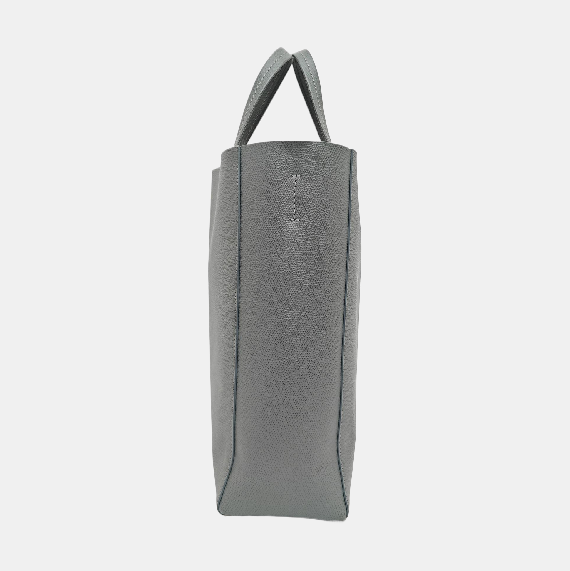 CABAS Small Calfskin Gray