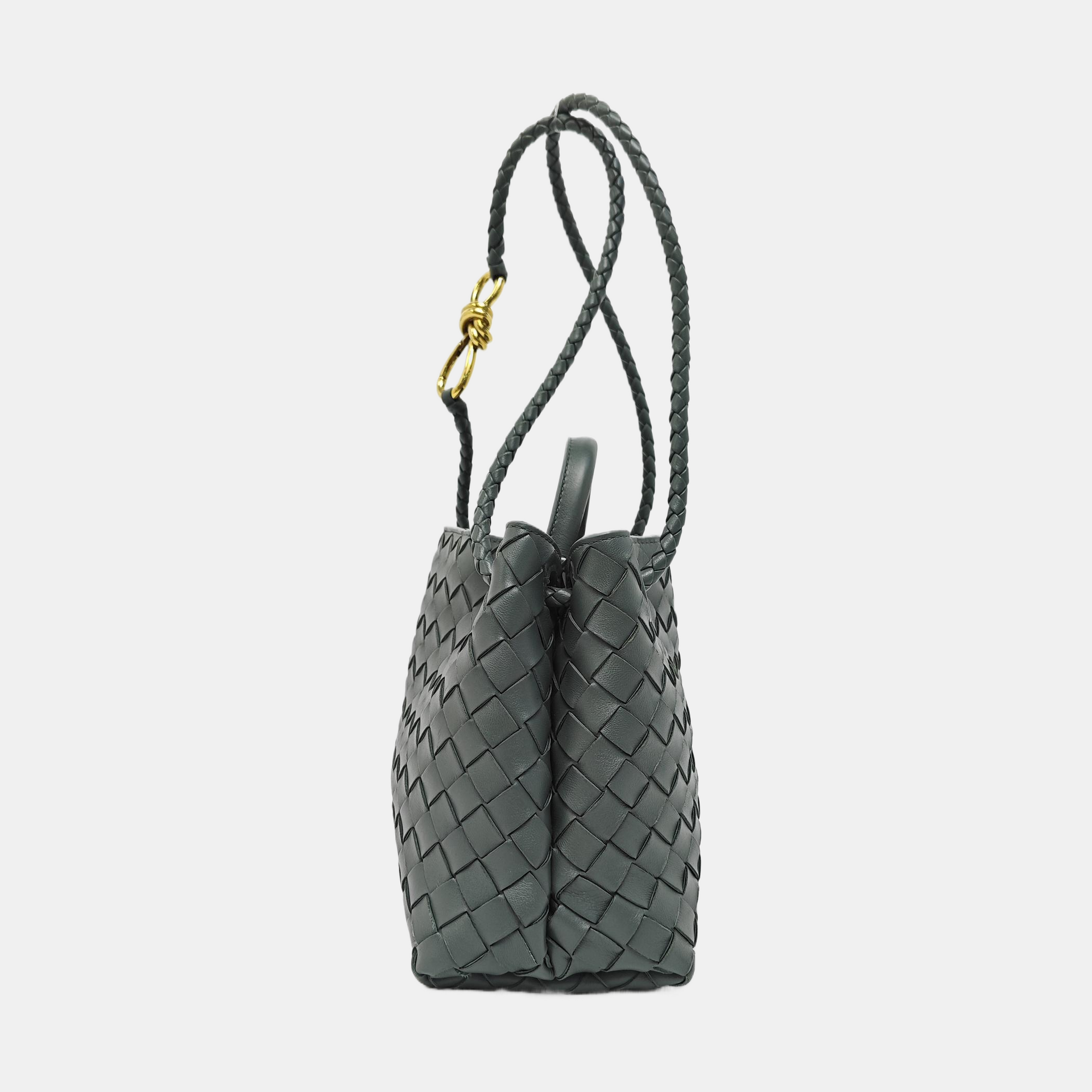 Lambskin Tote Bag Green