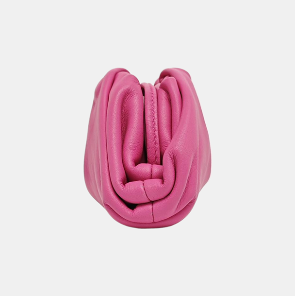 The Pouch Lambskin Red