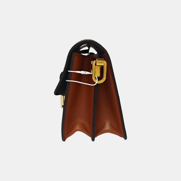 DAUPHINE Mini Monogram Coated Canvas Brown