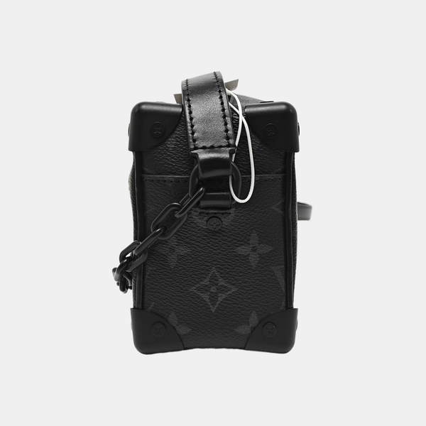 SOFT TRUNK Mini Monogram Coated Canvas Black