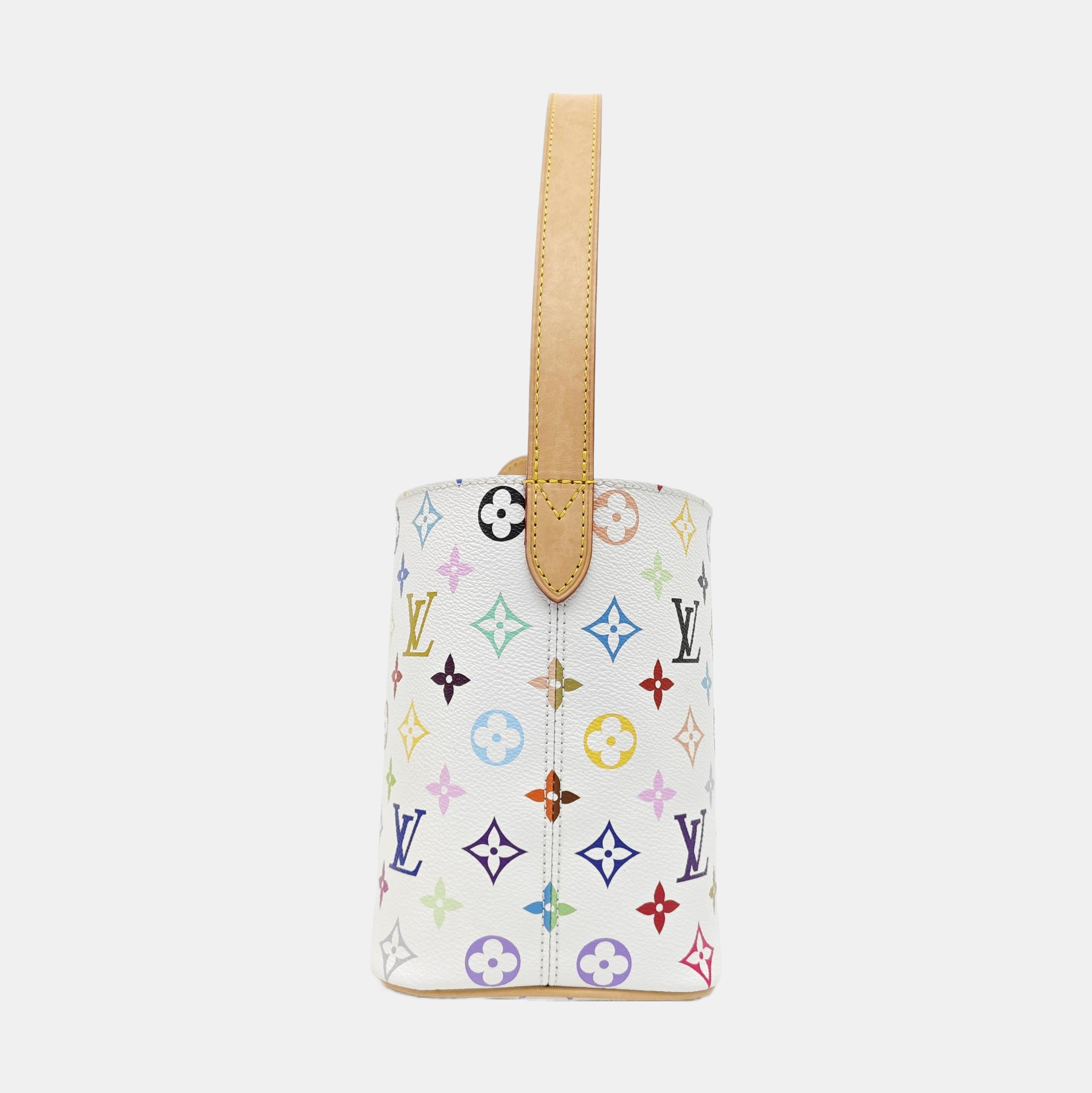 LV × TM ALL IN BB Monogram Coated Canvas White