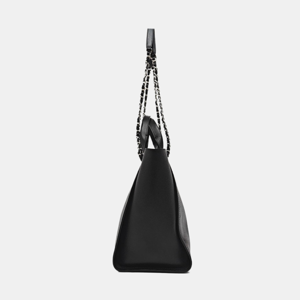 DEAUVILLE Small Calfskin Black