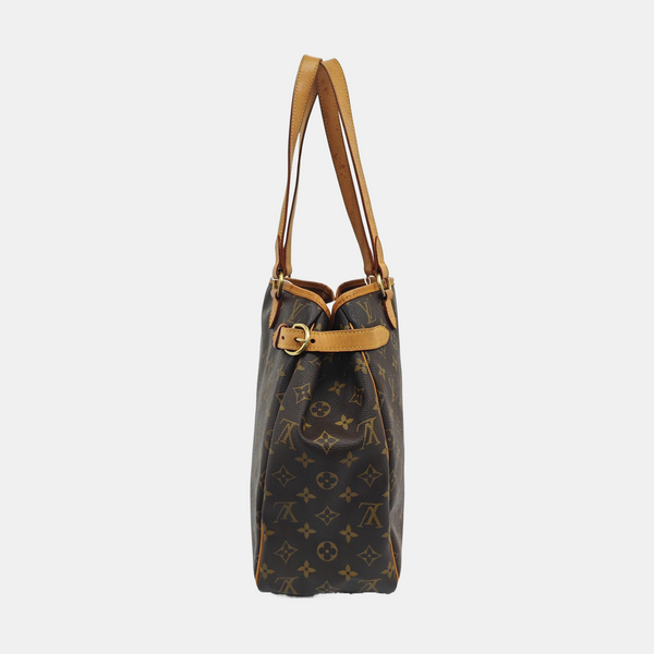 BATIGNOLLES MM Monogram Coated Canvas Brown