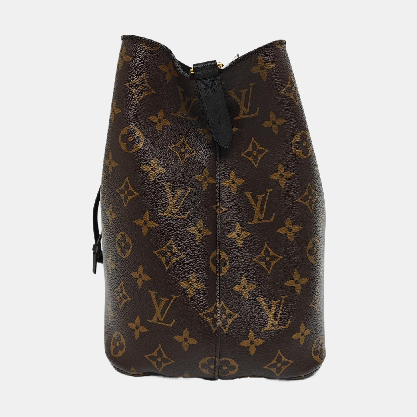 NÉONOÉ MM Monogram Coated Canvas Brown