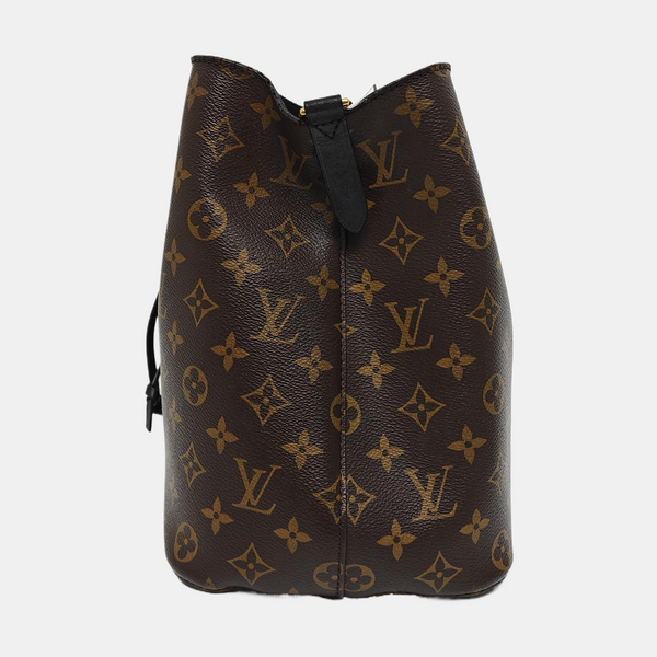 NÉONOÉ MM Monogram Coated Canvas Brown