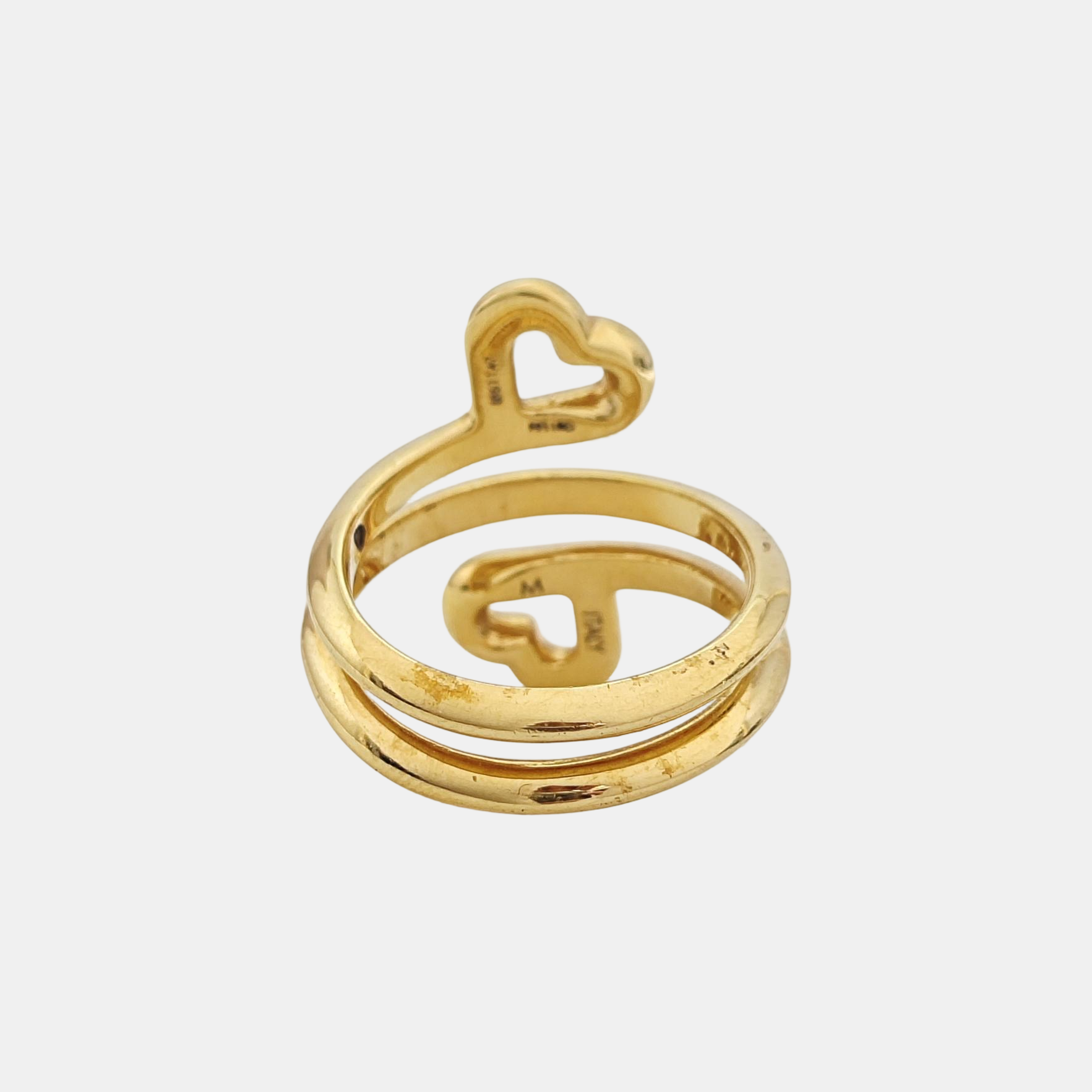 Metal Gold Ring EU 54