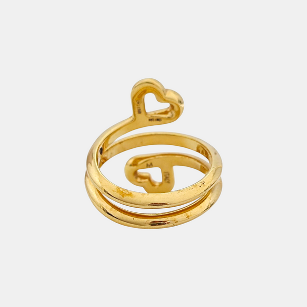 Metal Gold Ring EU 54