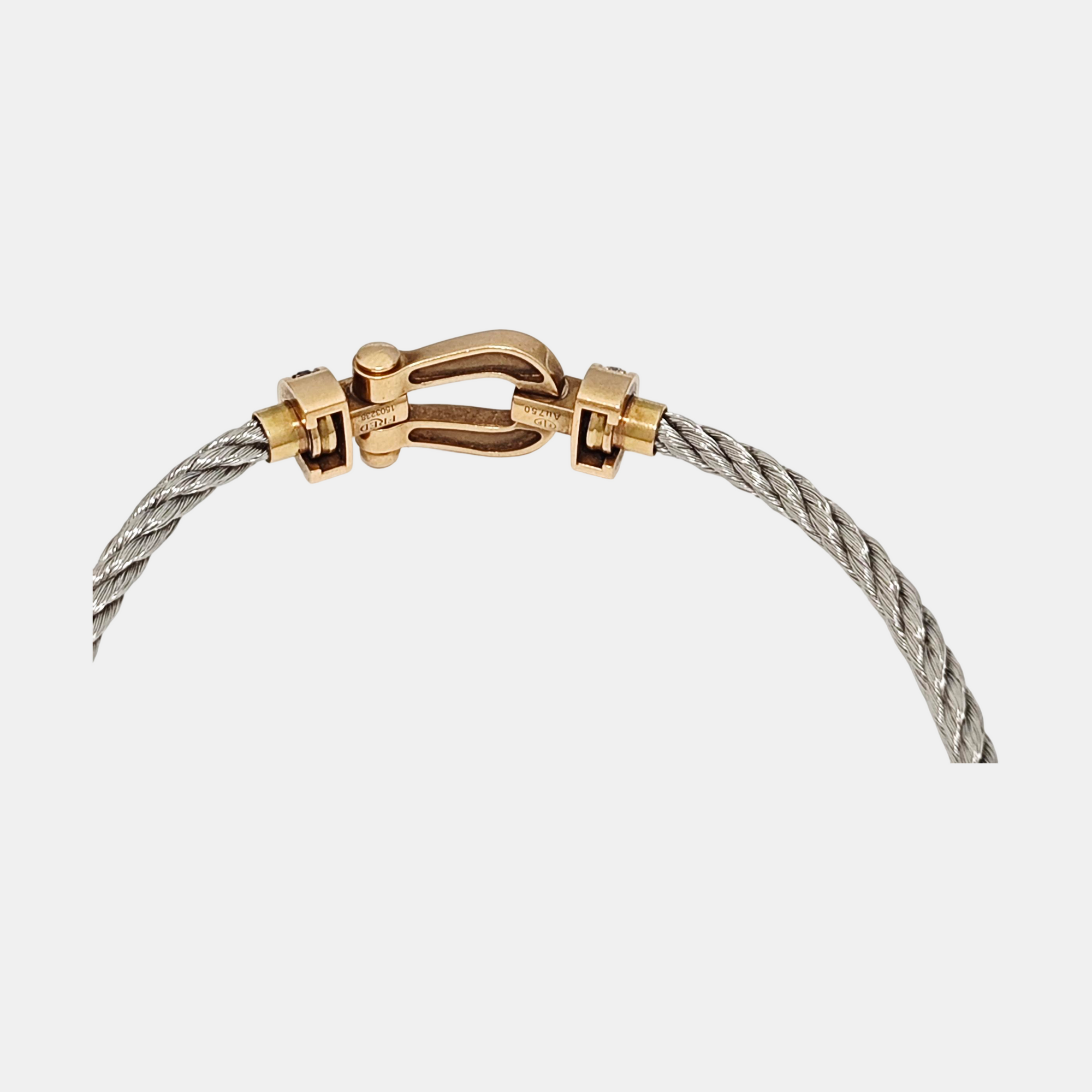 Force 10 Stainless Steel Silver Bracelet