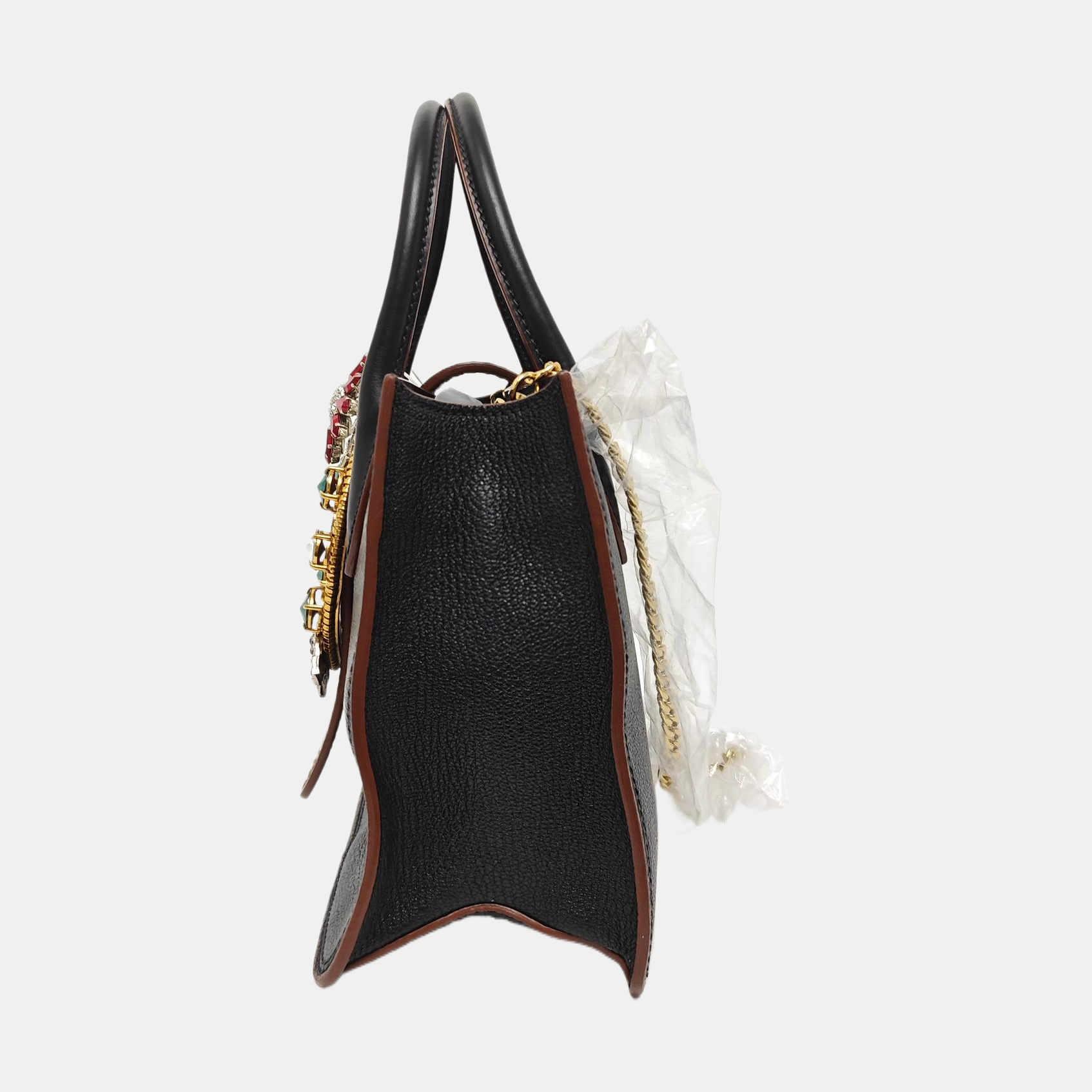 Miu Lady Calfskin Black