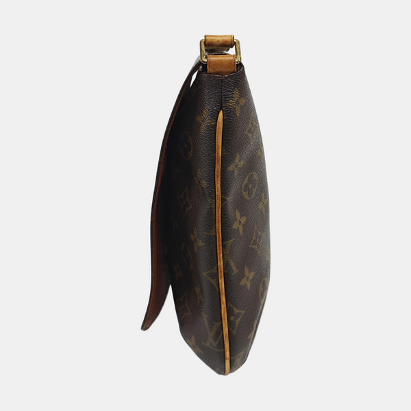 MUSETTE TANGO PM Monogram Coated Canvas Brown