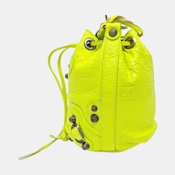 Le Cagole Calfskin Green