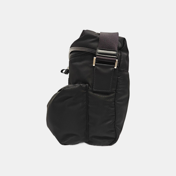 Nylon Shoulder Bag Black