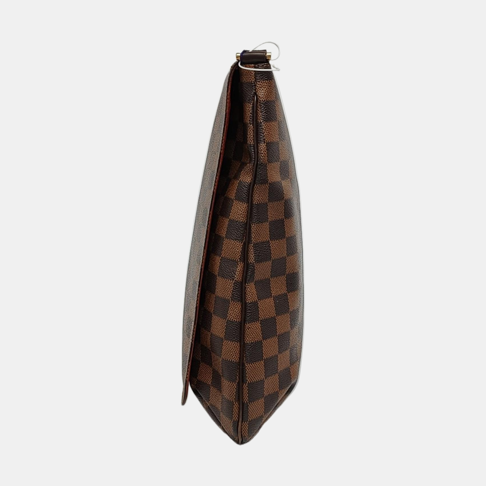 MUSETTE TANGO Damier Ebene Coated Canvas Brown