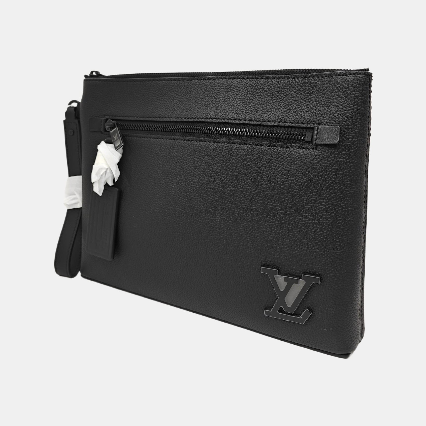 AEROGRAM Calfskin Black