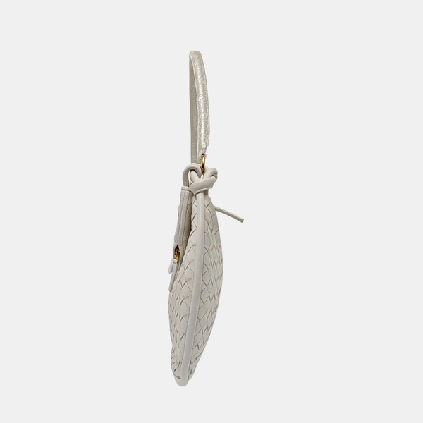 Gemelli Large Lambskin White