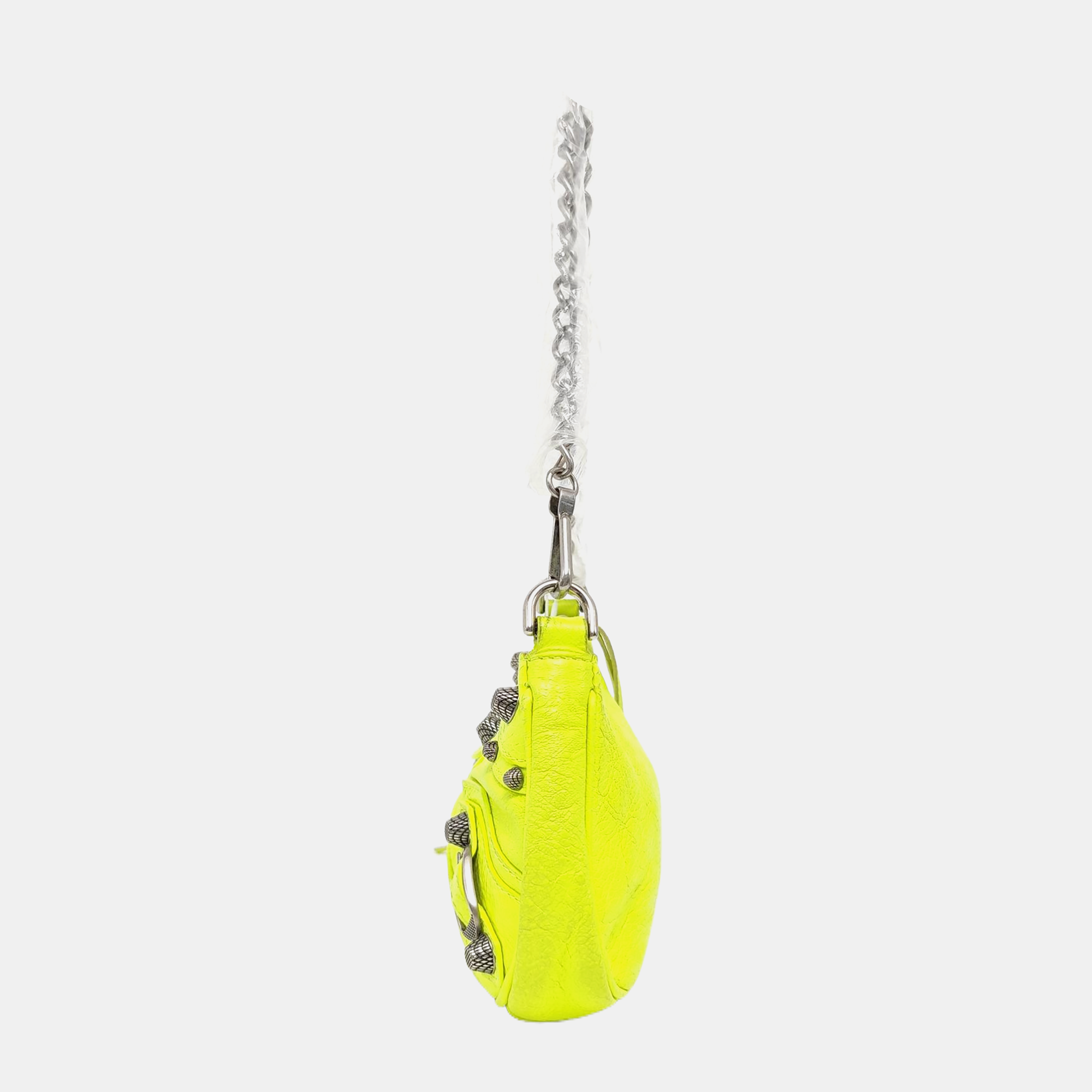 Le Cagole Mini Calfskin Green
