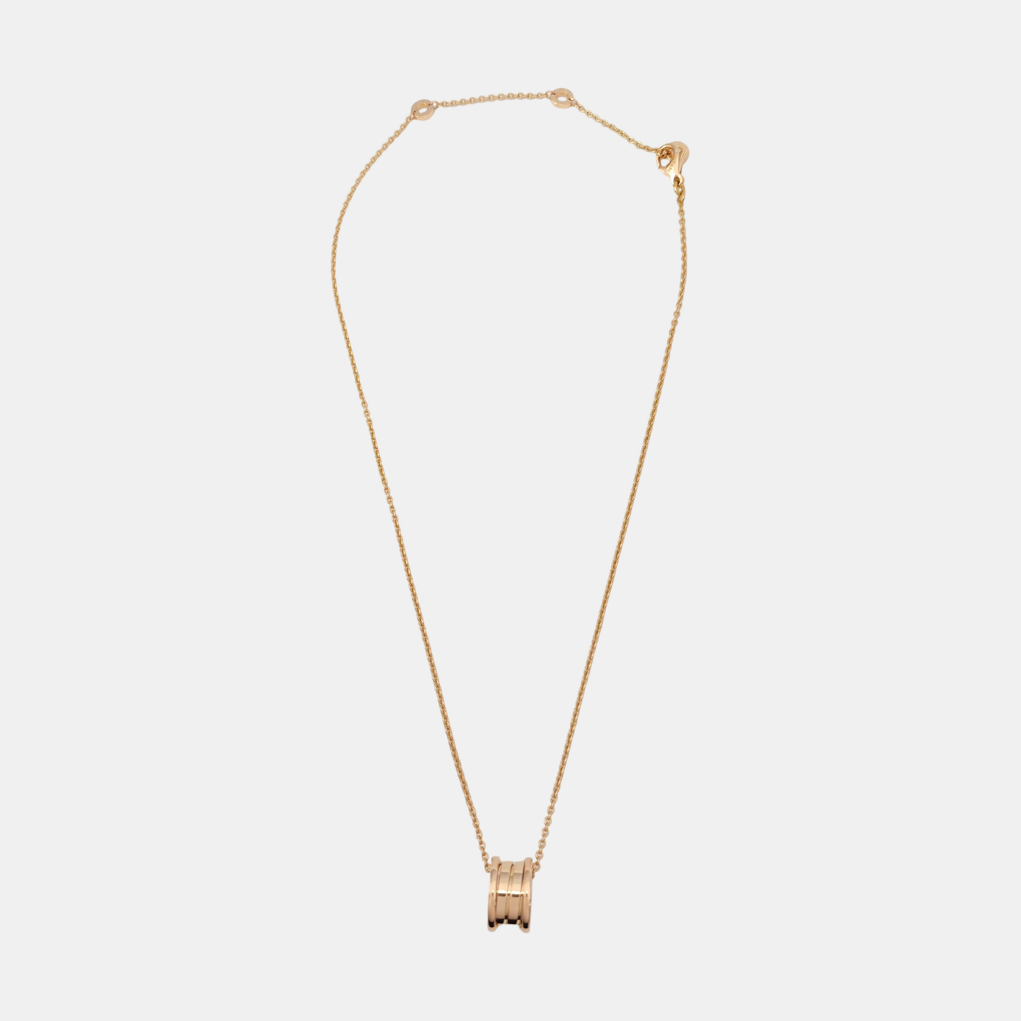 B.ZERO1 18k Rose Gold Necklace