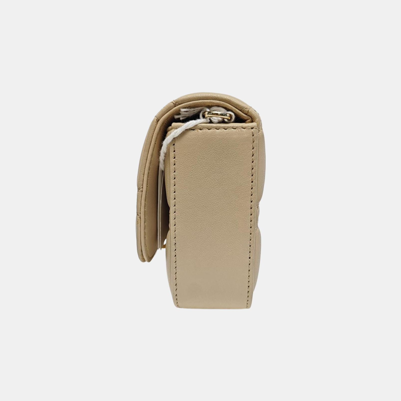 Lady Dior Mini Cannage Lambskin Beige