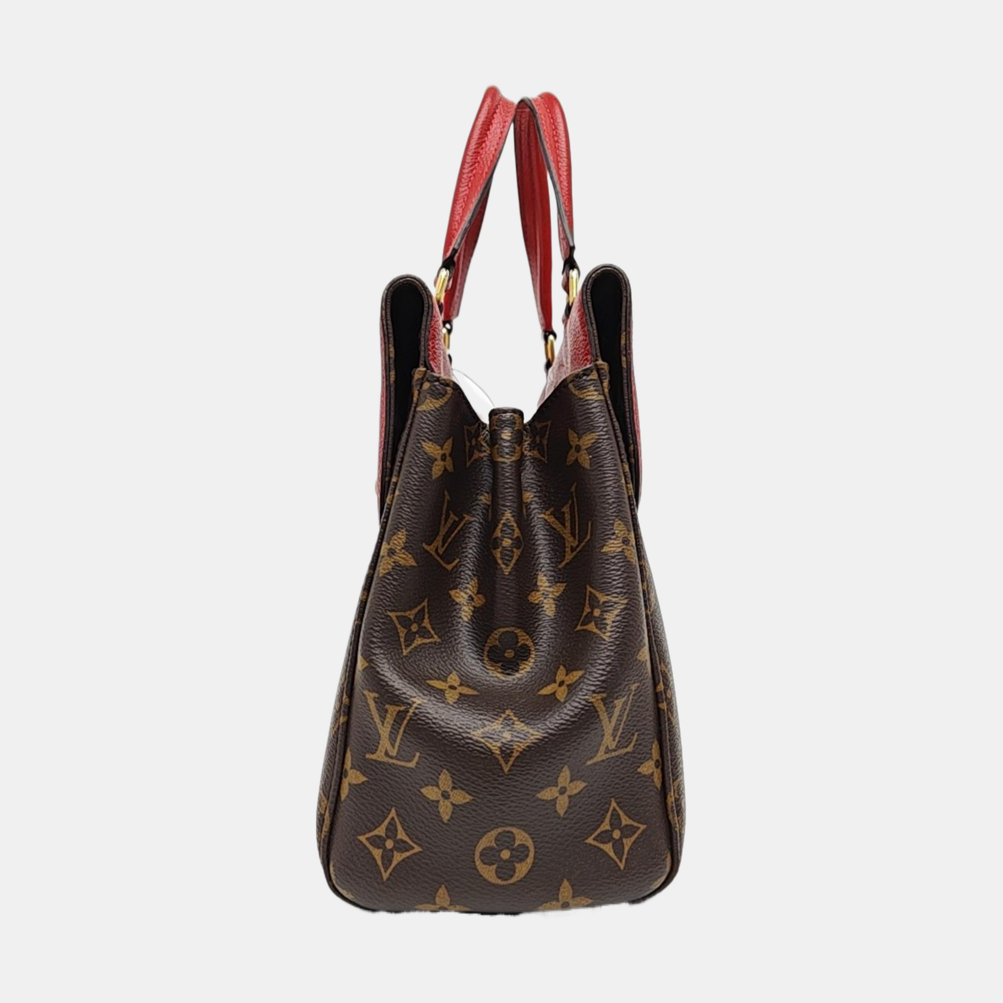 VÉNUS Monogram Coated Canvas Brown