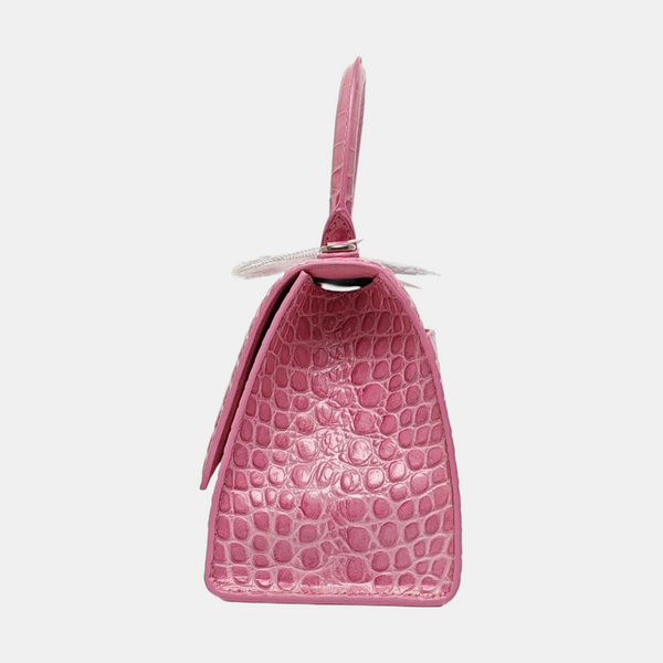 Hourglass S Calfskin Pink