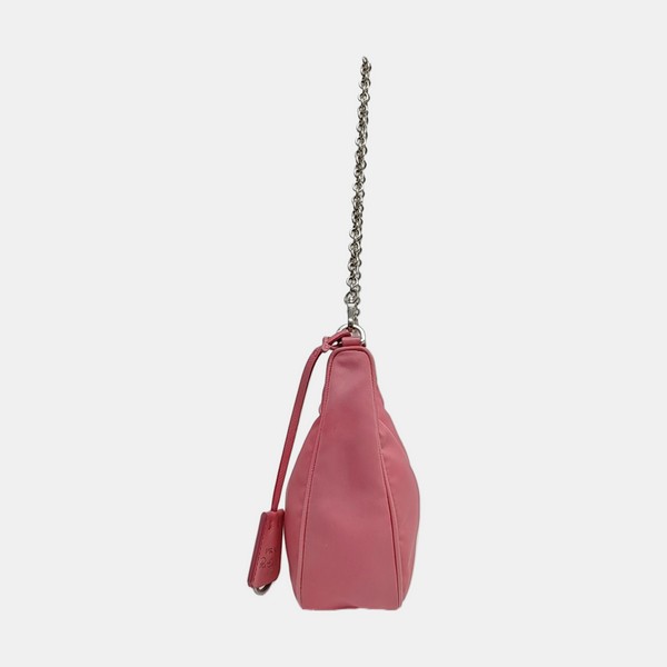 Authenticated pre-owned  Re-Edition2000 Mini Nylon Pink - Shoulder Bag at Looply