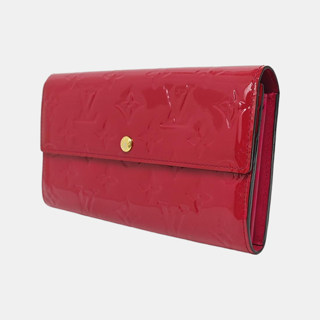 PORTE MONNAIE Patent Leather Red Wallet