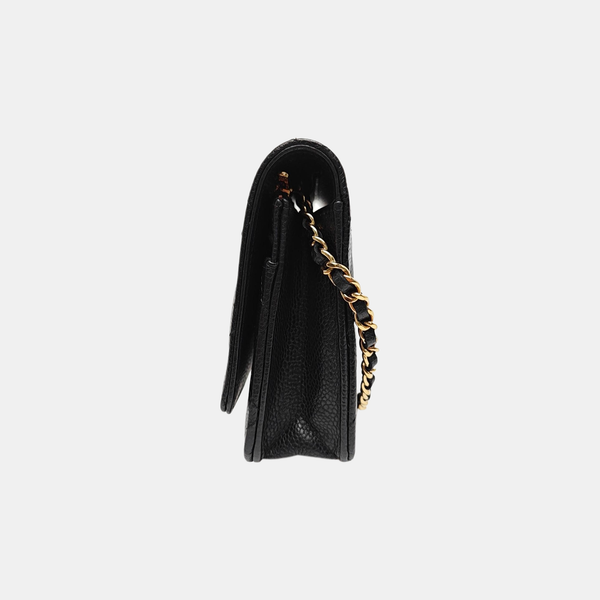 WOC Quilted Calfskin Black
