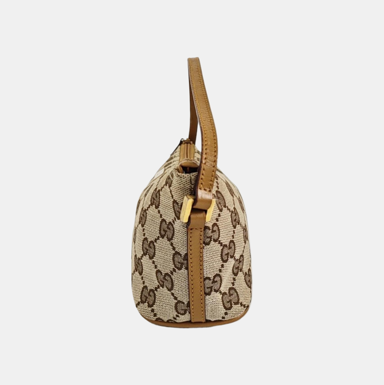 Monogram Canvas Top Handle Bag Beige