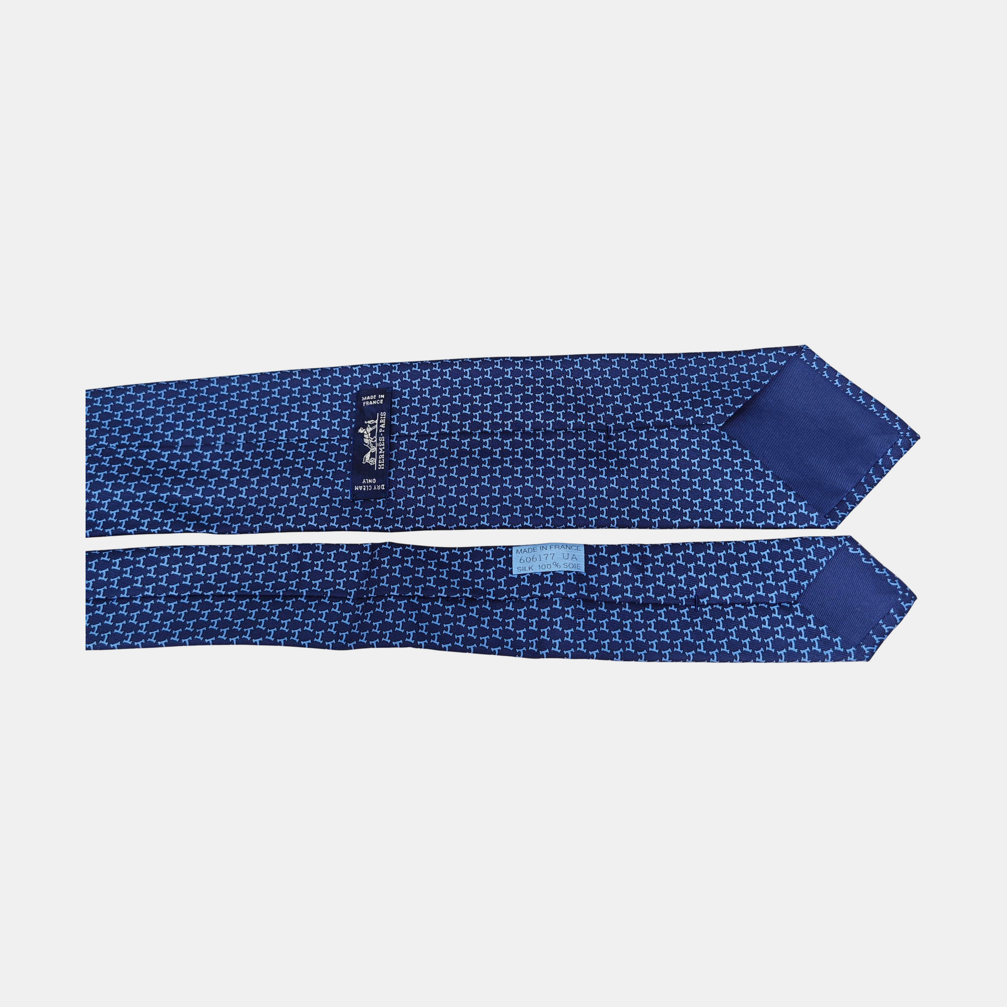 Mulberry Silk Tie Blue