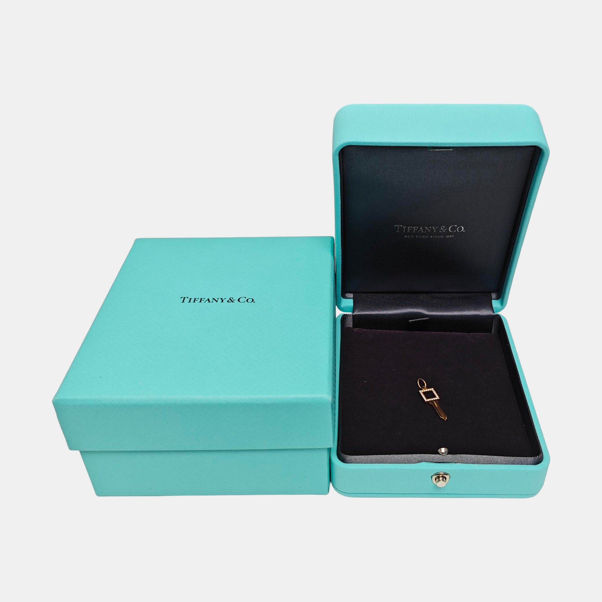 Tiffany Keys 18k Rose Gold Pendant