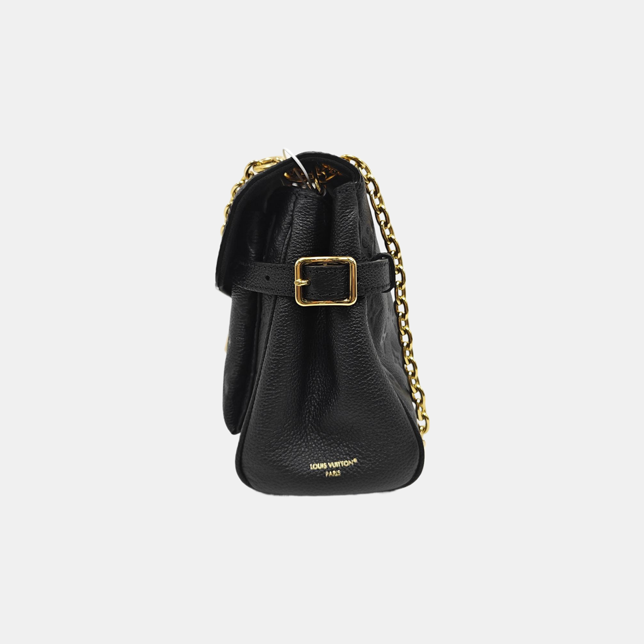 Anytime Flap Monogram Calfskin Black