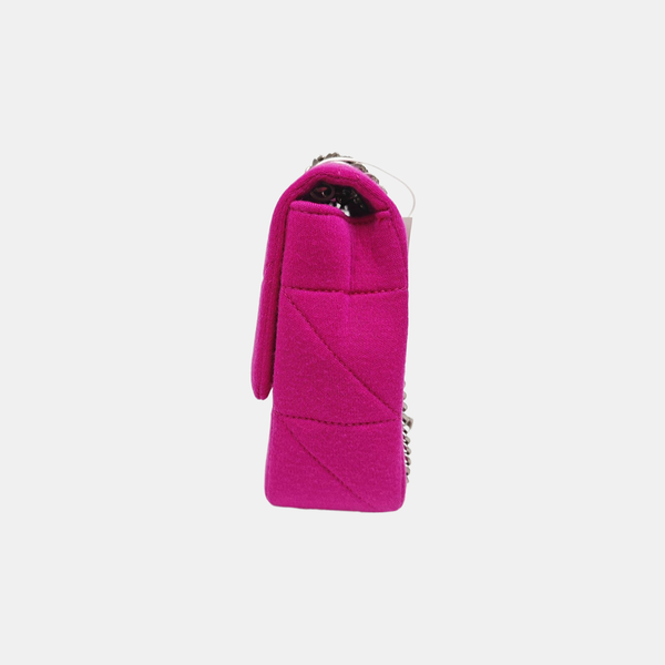 JANE BAG Quilted Fabric Red