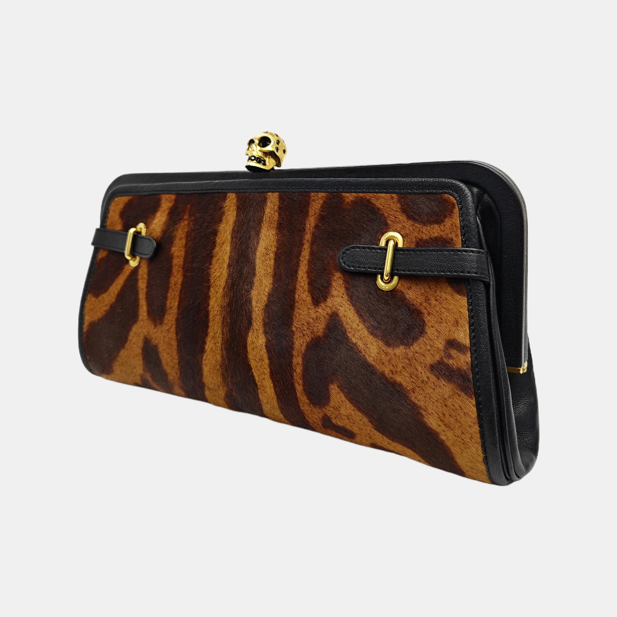 Horsehair Clutch Black