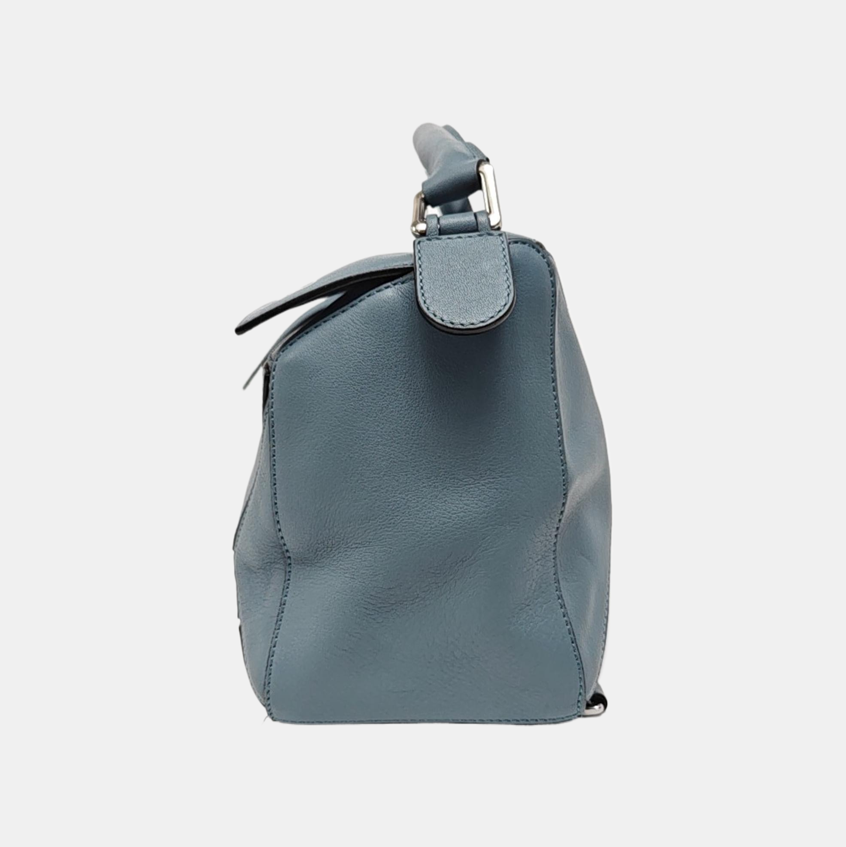 Puzzle Medium Calfskin Blue