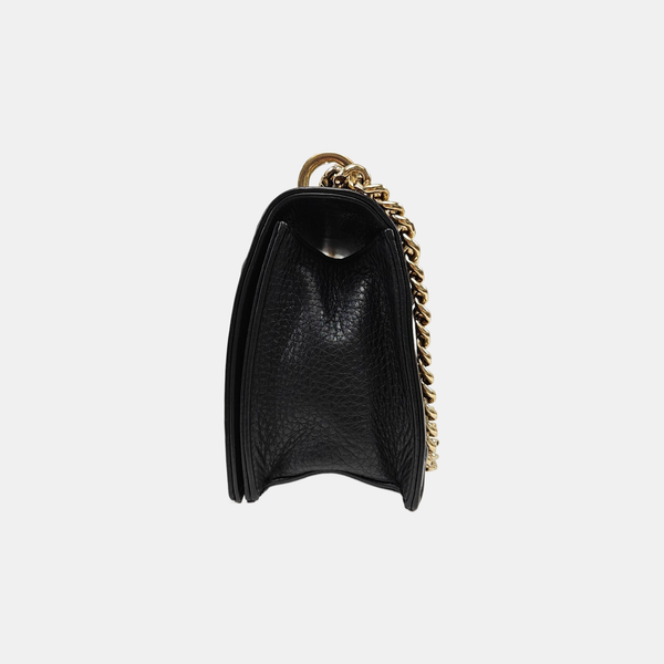 Authenticated pre-owned  Diorama Medium Calfskin Black - Shoulder Bag at Looply