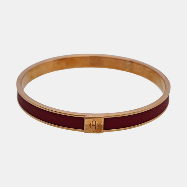 Metal Red Bangle