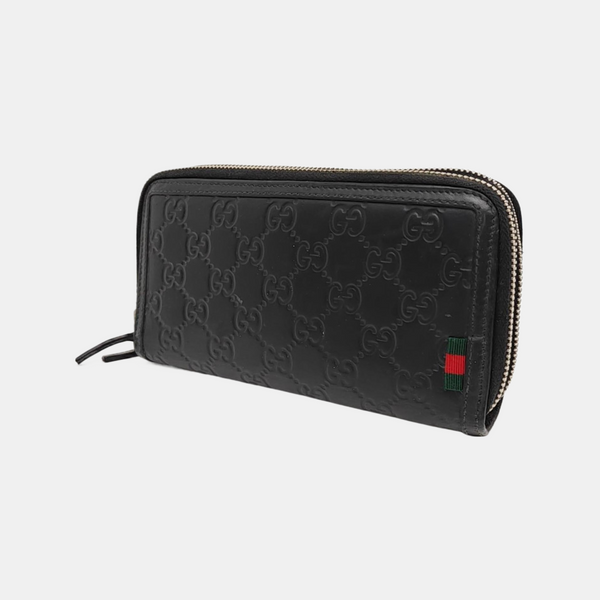 Monogram Calfskin Wallet Black