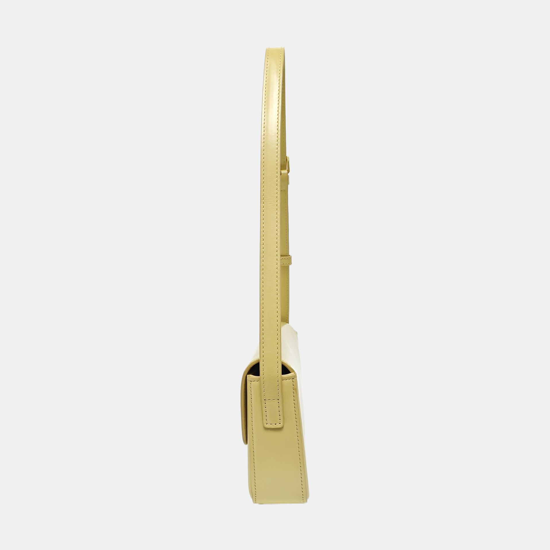 TRIOMPHE Small Calfskin Yellow