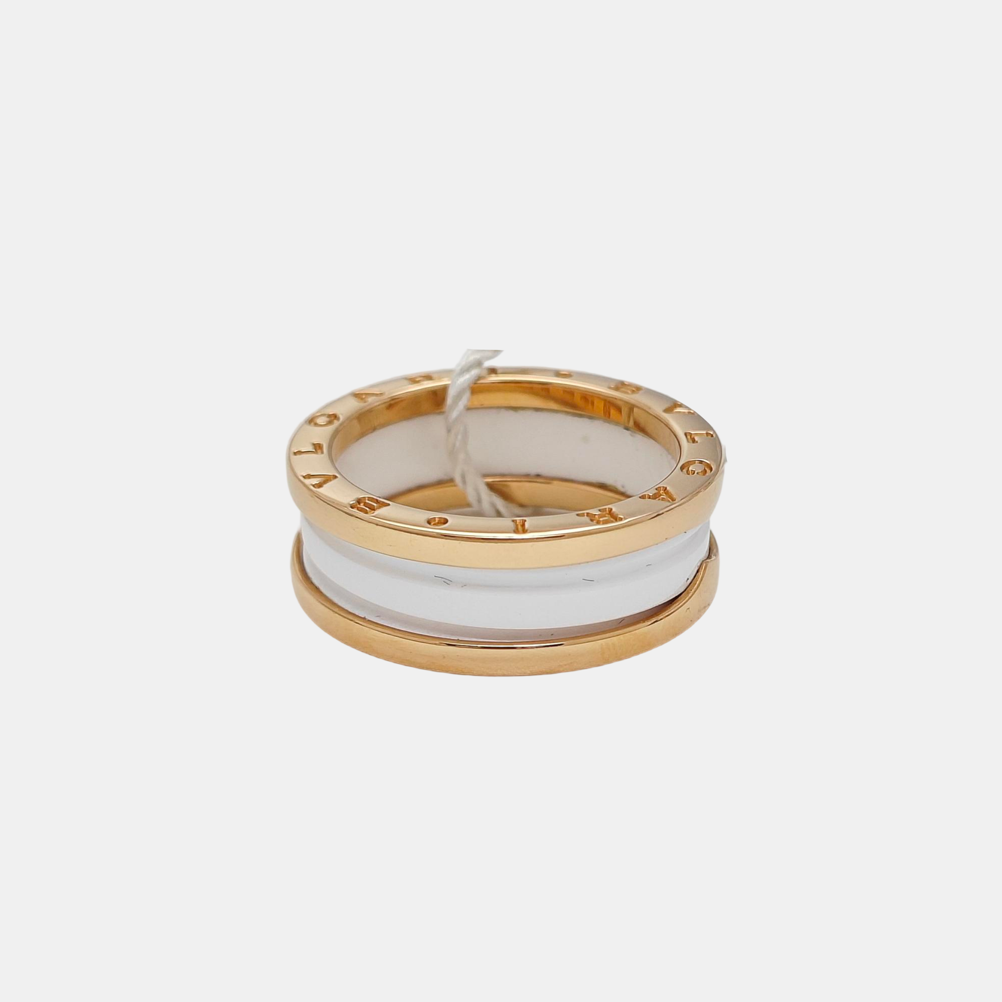 B.ZERO1 18k Rose Gold Ring EU 60