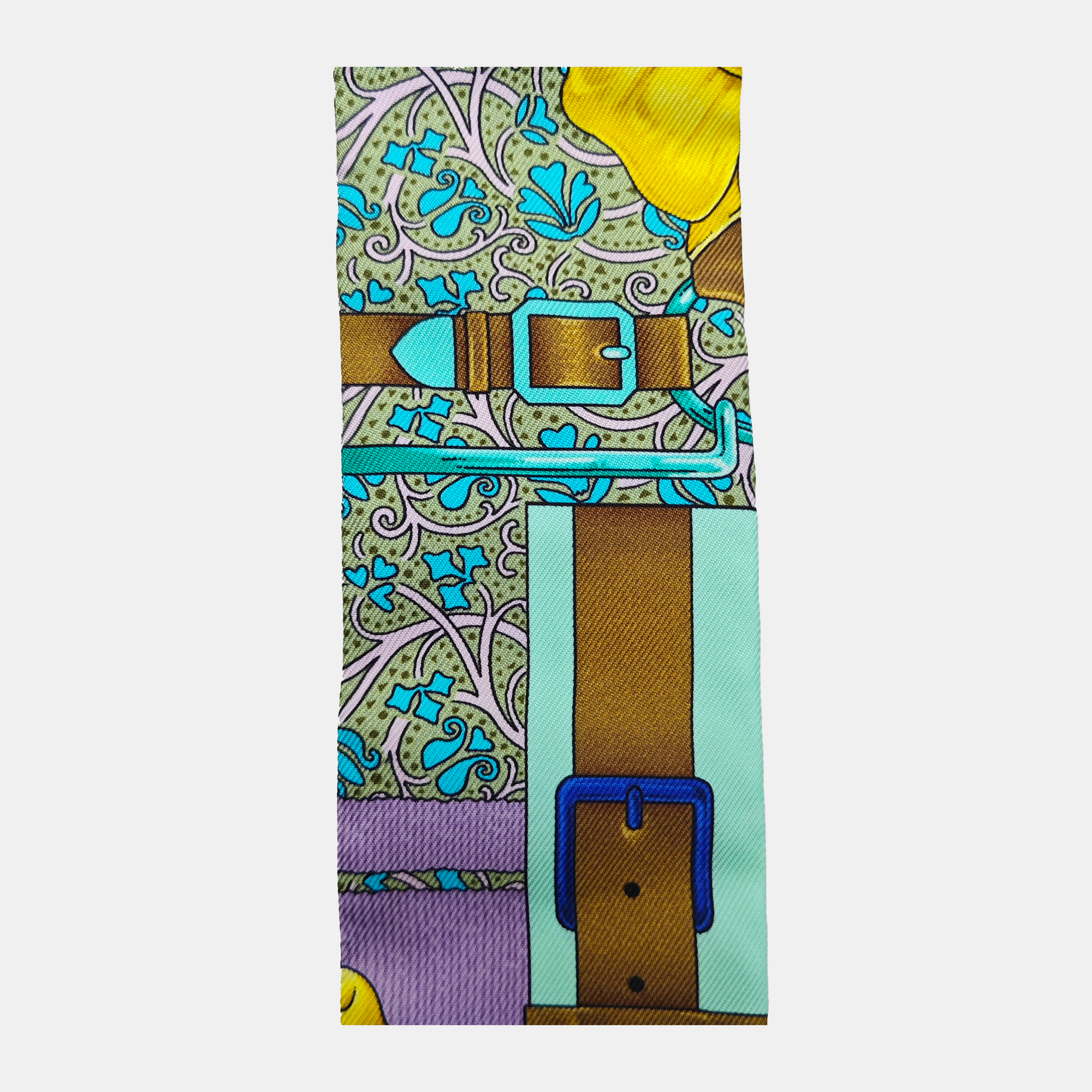 Mulberry Silk Silk Scarf Multicolor