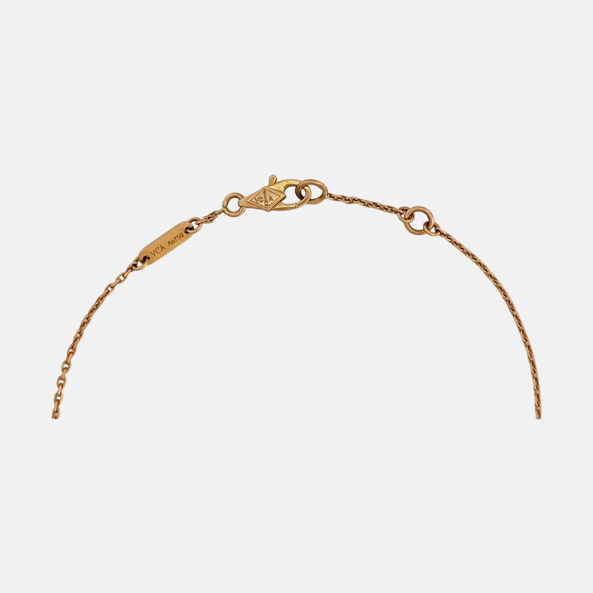 Sweet Alhambra 18k Rose Gold Bracelet