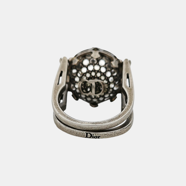 Metal Gray Ring EU 51
