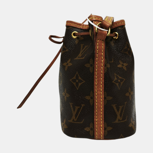 NÉONOÉ Nano Lona Revestida Monogram Marrón