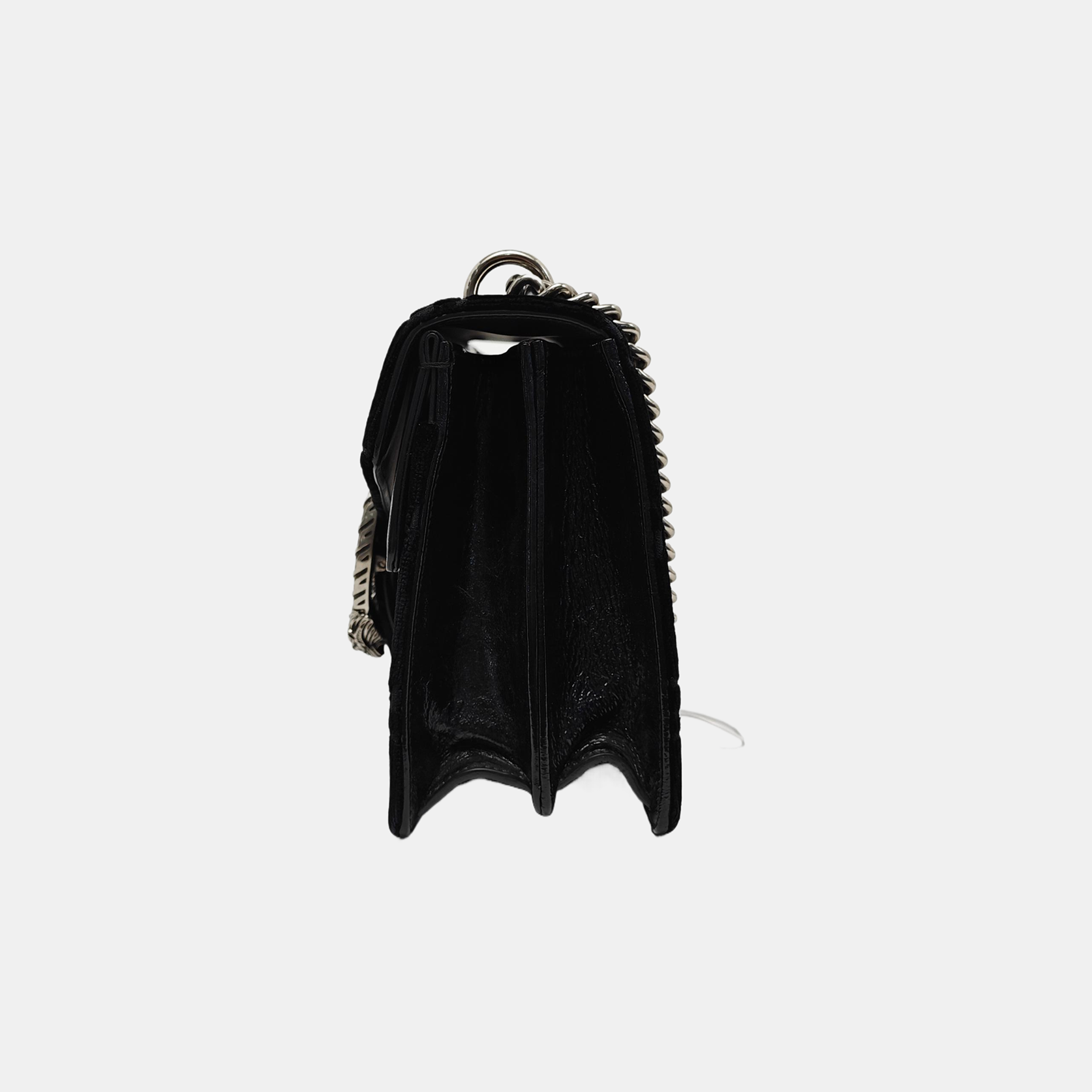 Authenticated pre-owned  Dionysus Small Monogram Velvet Black - Shoulder Bag at Looply