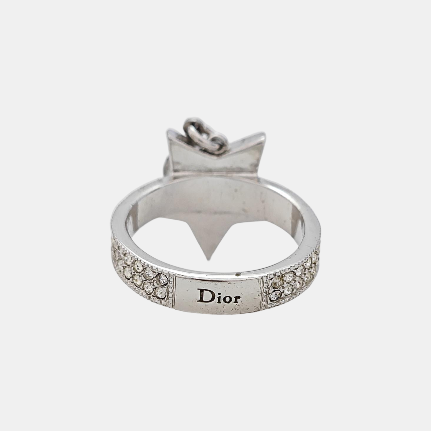 Metal Silver Ring EU 49