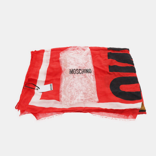 Red Modal Scarf