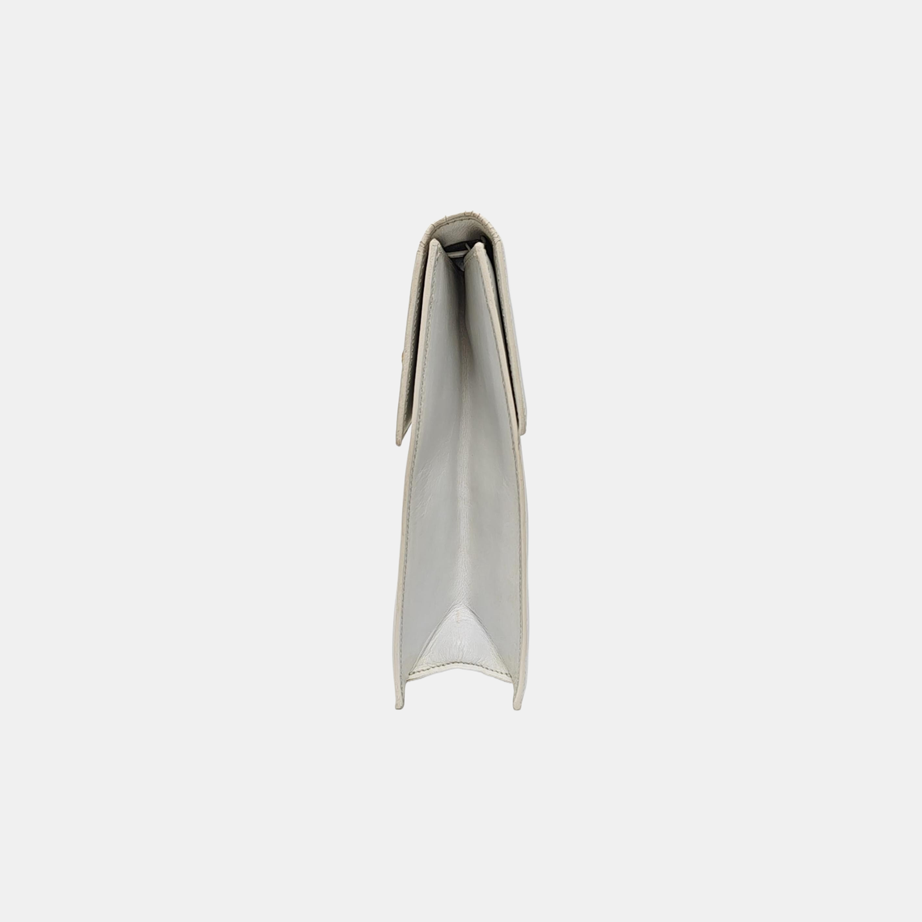 Calfskin Shoulder Bag White