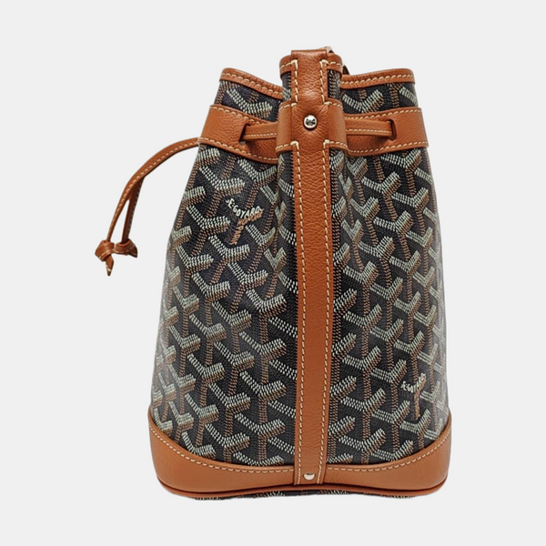Petit Flot Coated Canvas Brown